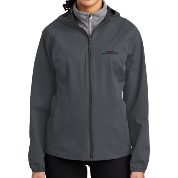 Nuss Truck & Equipment - Ladies Essential Rain Jacket Thumbnail